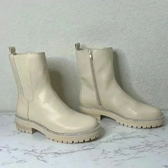 INC Brycin Womens Faux Leather Pull On Mid-Calf Boots Size 10M - Picture 5 of 12